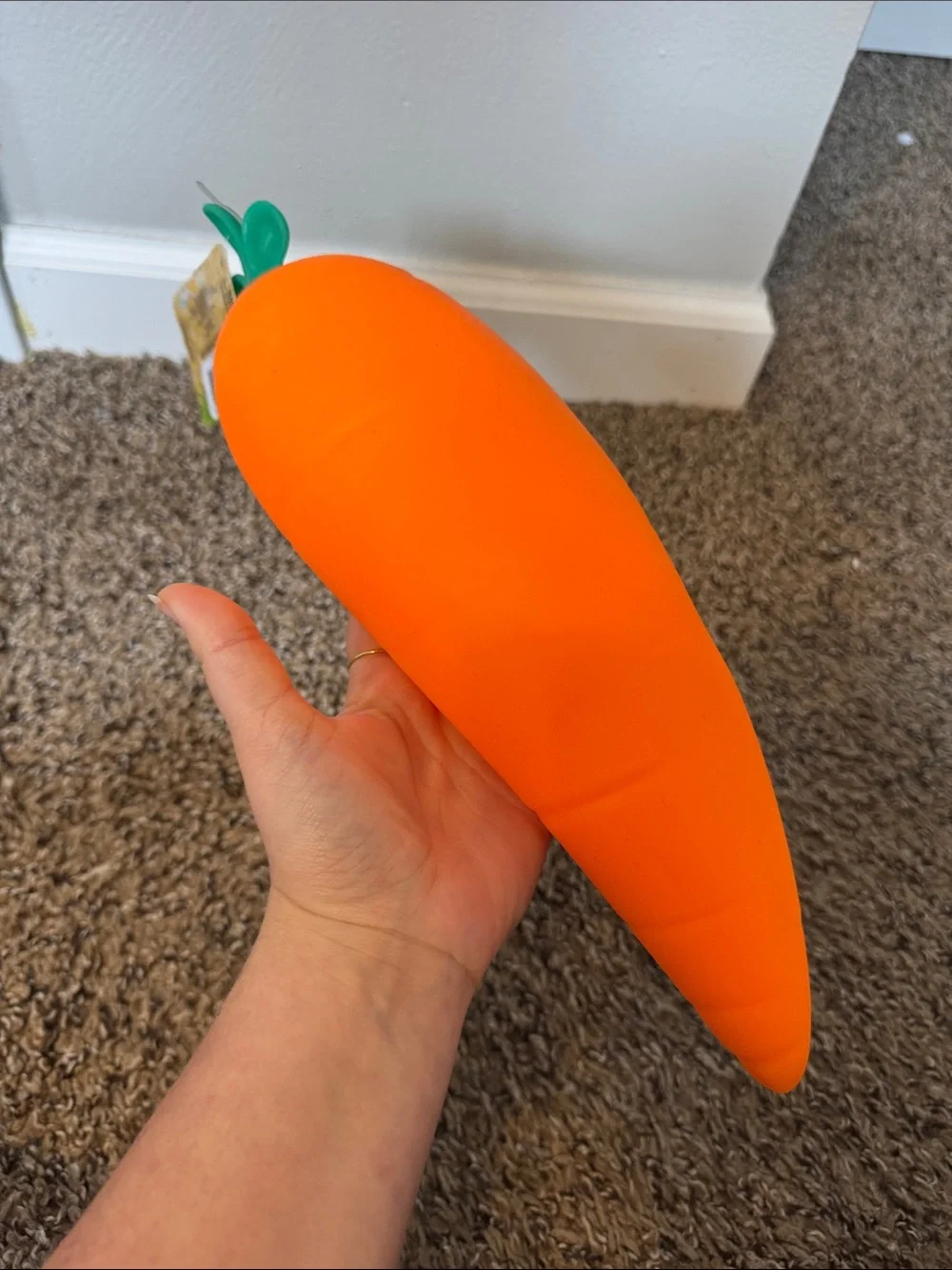 Giant Farmers Market Carrot Squishy Orange